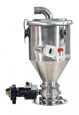 Delfin Electro-pneumatic conveyor for transporting powders and grains over large distances - TECH280E
